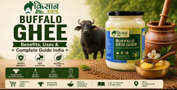 Buffalo Ghee Benefits, Uses & Complete Guide India