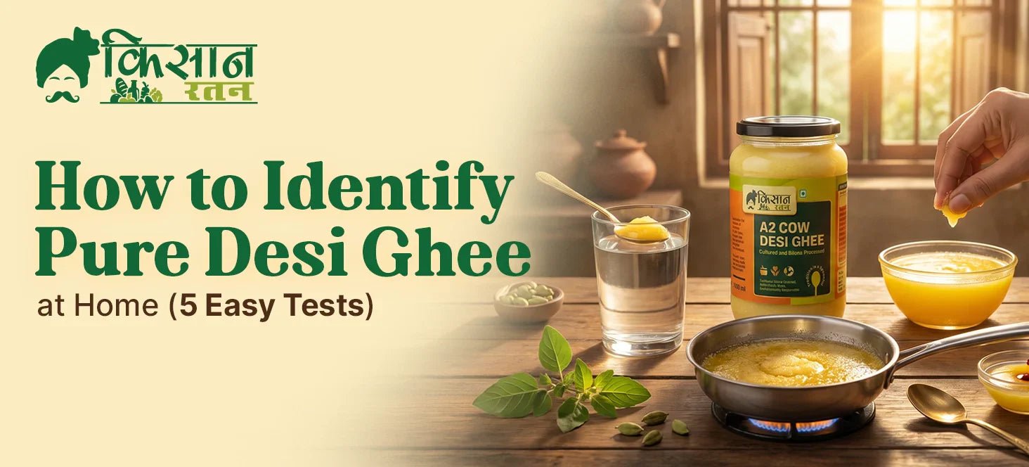 How to Identify Pure Desi Ghee at Home (5 Easy Tests) - kissanratan