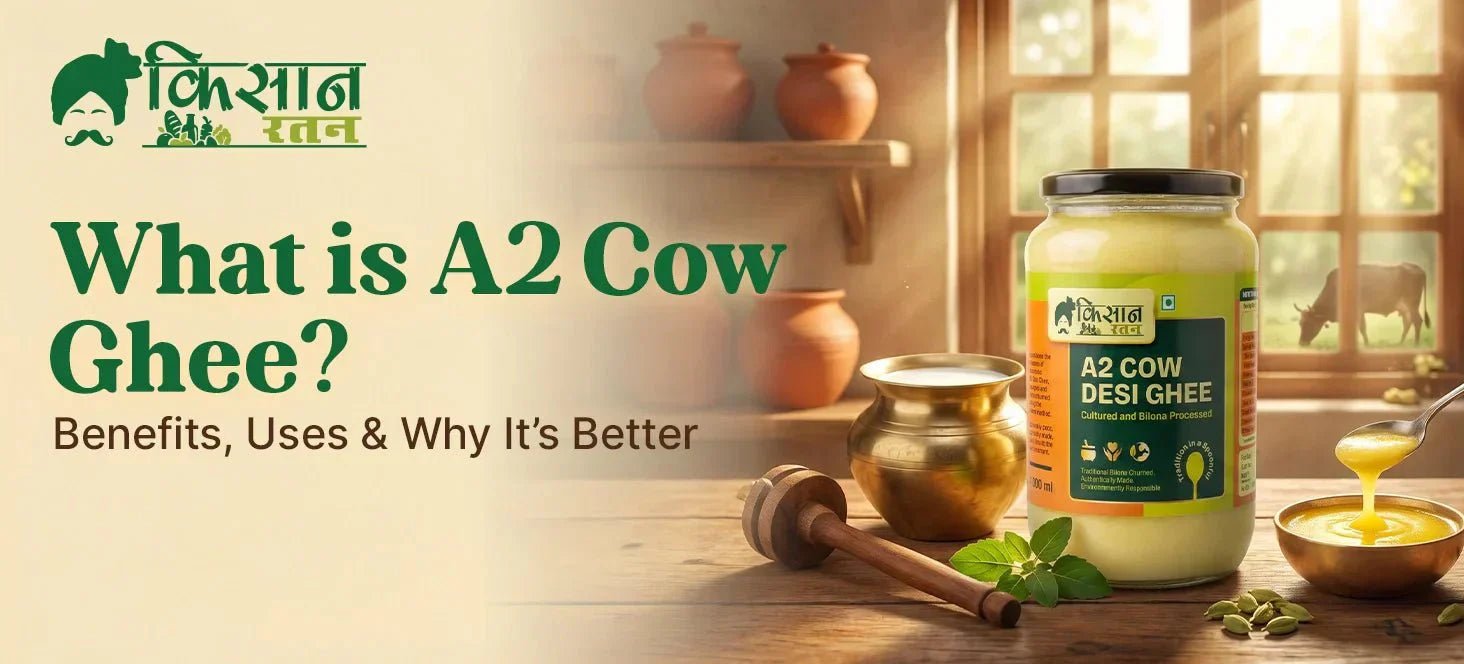 What is A2 Cow Ghee? Benefits, Uses & Why It’s Better - kissanratan