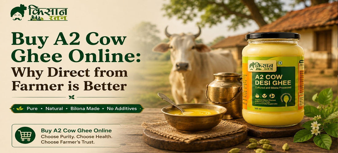Buy A2 Cow Ghee : Why Direct from Farmer is Better - kissanratan