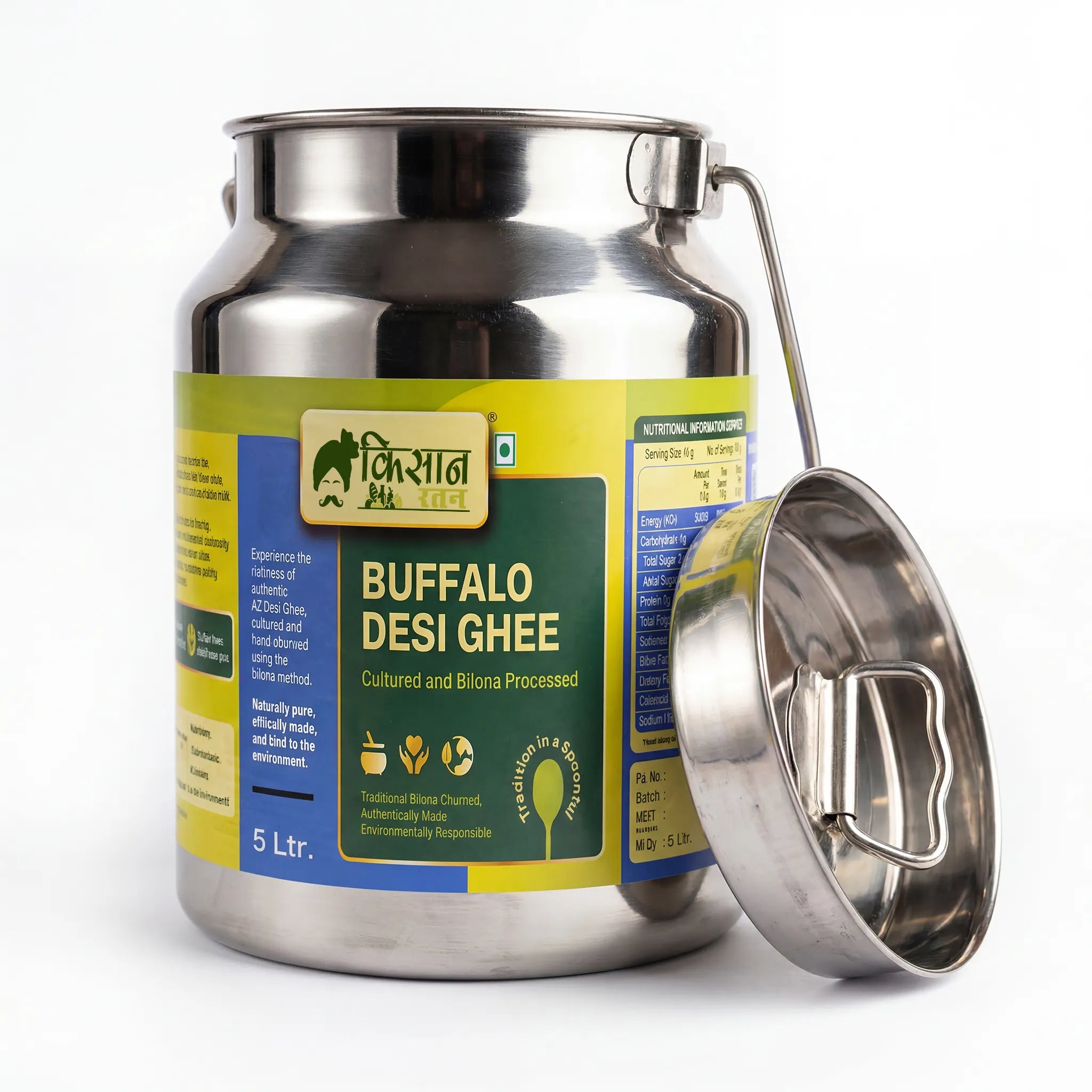 Buffalo Desi Ghee | Pure Traditional Ghee Online - kissanratan